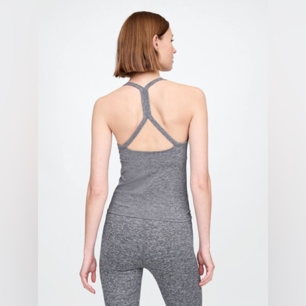 GapFit Smooth Jersey Racerback Tank Top